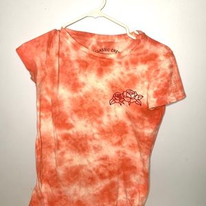 Aeropostal Pink Tie Dye Tee